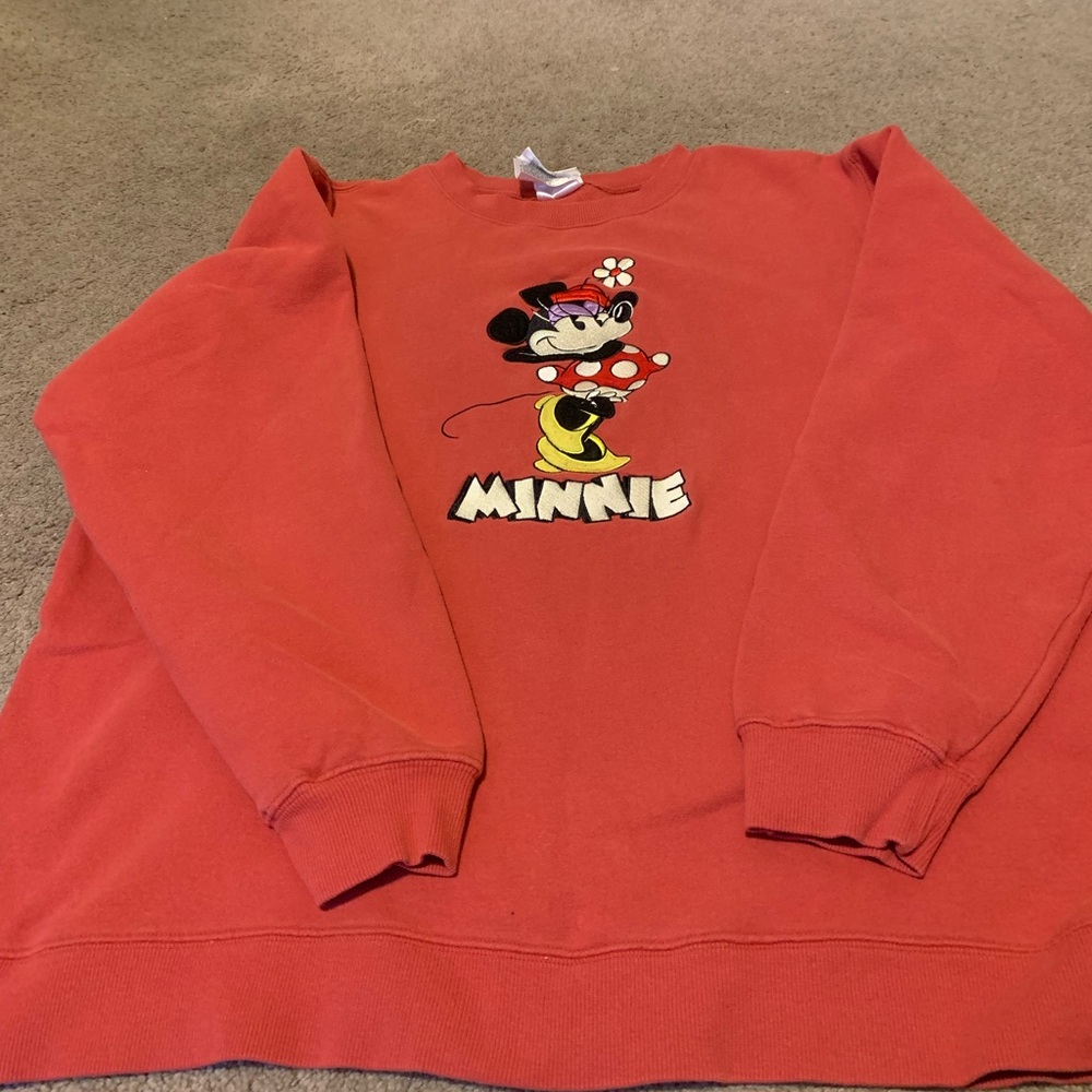 Disney Minnie Crew Neck Sweatshirt